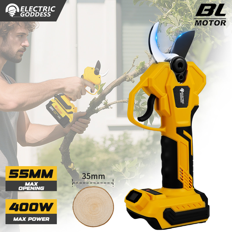 Pruning Shears - Bürstenlose 55mm Elektrische Gartenschere Für Dewalt