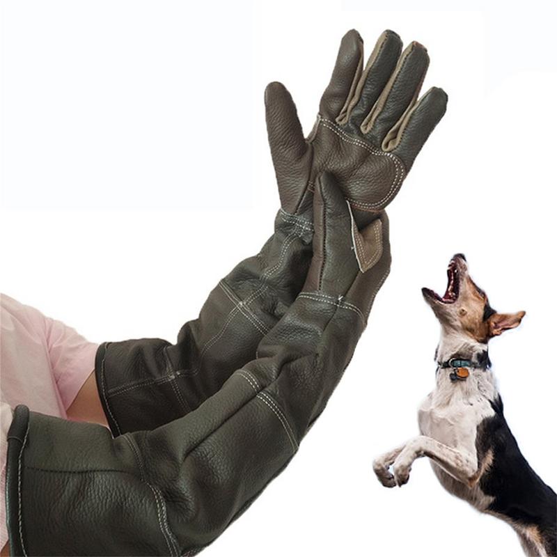 Garden Gloves - Haustierhandschuhe, Rindsleder, Anti-Greifen, Anti-Biss-Schutzhandschuhe, Katze, Hund,