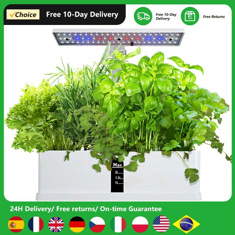Hydroponic Kit - 9-Pods Smart Hydroponisches Anbausystem für den