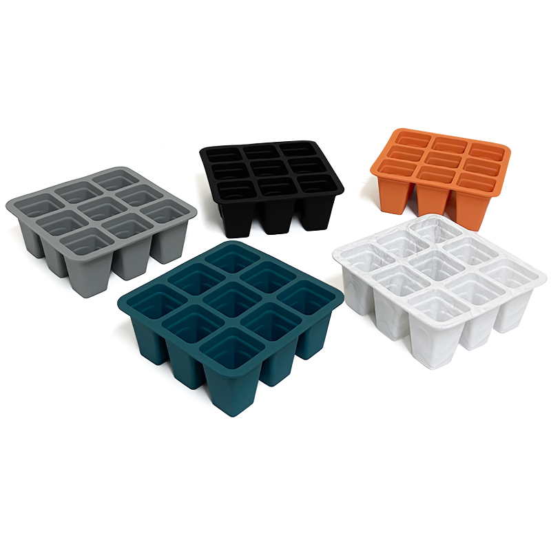9-Zellen-Silikon-Gemüsesaatgut – Seed Starter Tray Bewertung und Preis