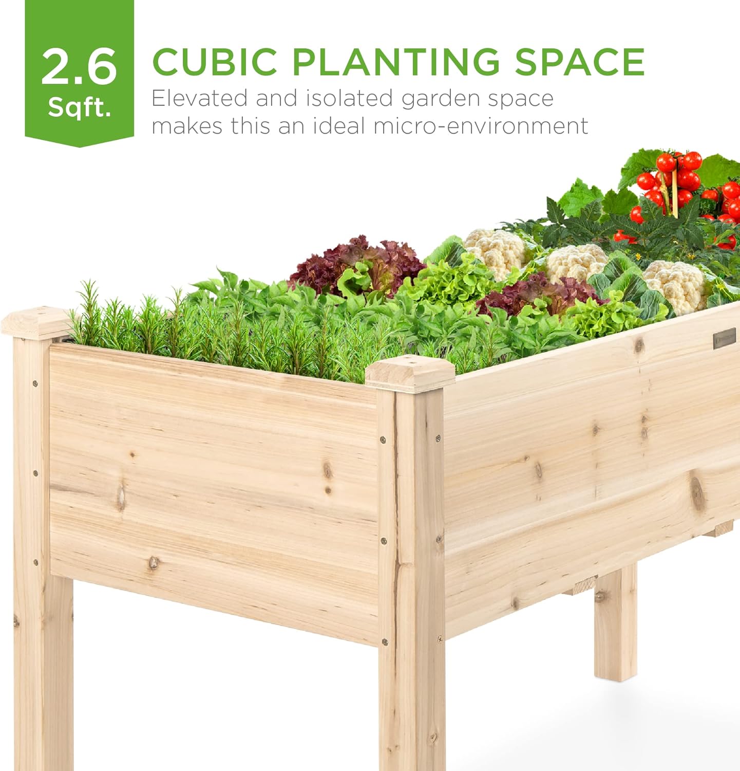 34x18x30 Zoll Hochbeet, Erhöht – Raised Garden Bed Bewertung und Preis