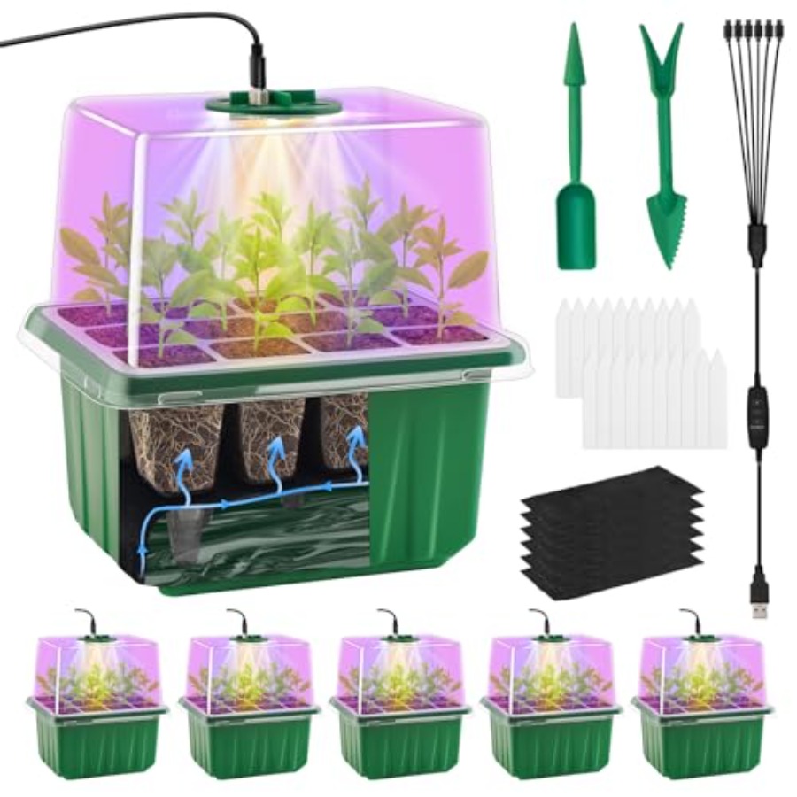 Anzuchtschale mit Beleuchtung, – Seed Starter Tray Bewertung und Preis