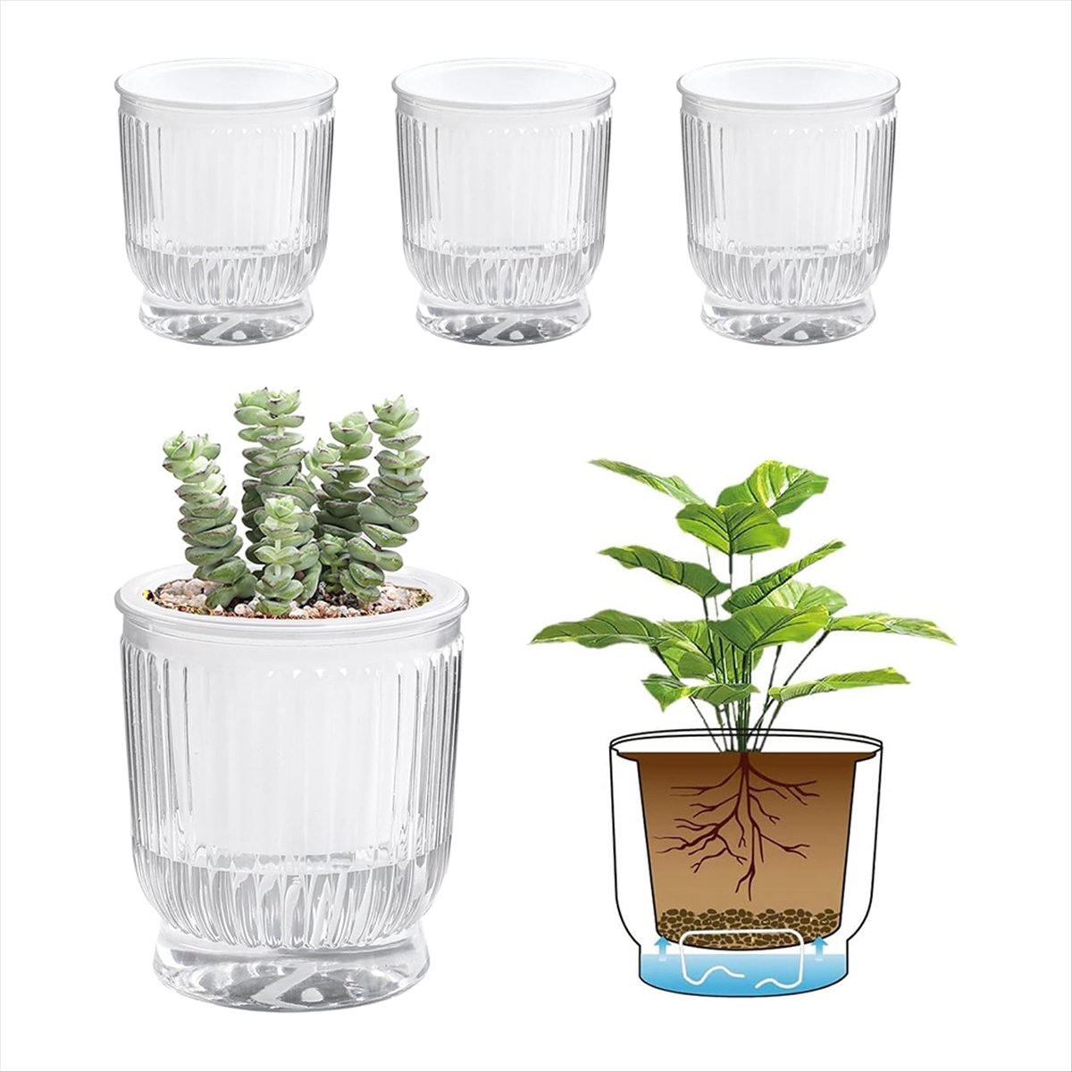 Selbstbewässernde Pflanzentöpf – Self Watering Planter Bewertung und Preis