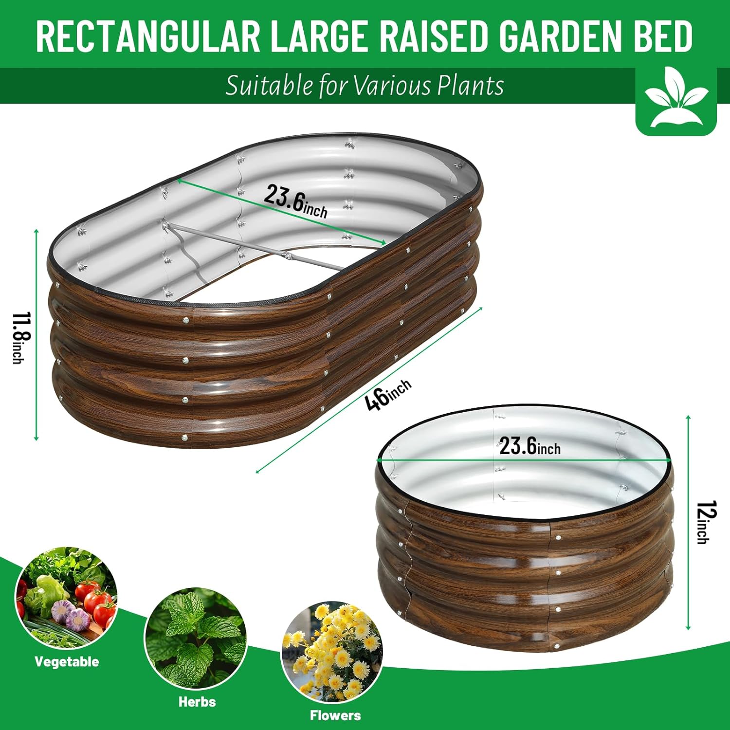 3er-Pack Verzinktes Stahl-Hoch – Raised Garden Bed Bewertung und Preis