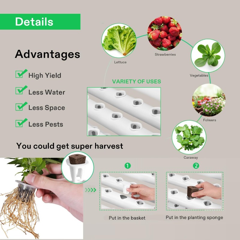 Vertikales Hydroponisches Anba – Hydroponic Kit Bewertung und Preis