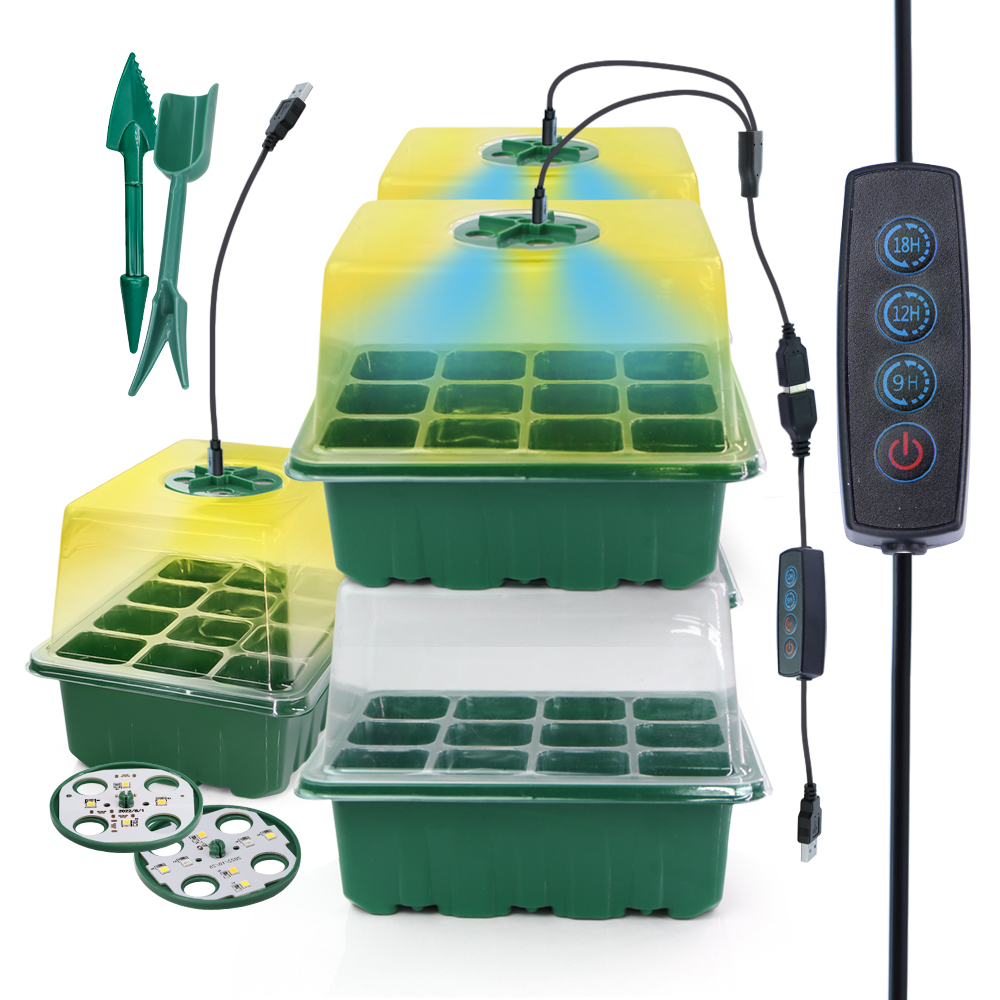 LED-Kindergartentöpfe mit Wach – Seed Starter Tray Bewertung und Preis