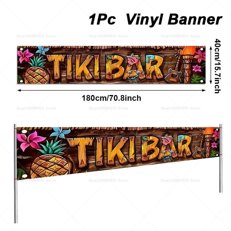 Tiki-Bar-Banner, tropisches ha – Indoor Herb Garden Bewertung und Preis